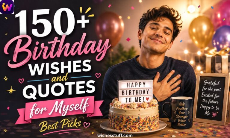 150+ Birthday Wishes and Quotes for Myself Best Picks