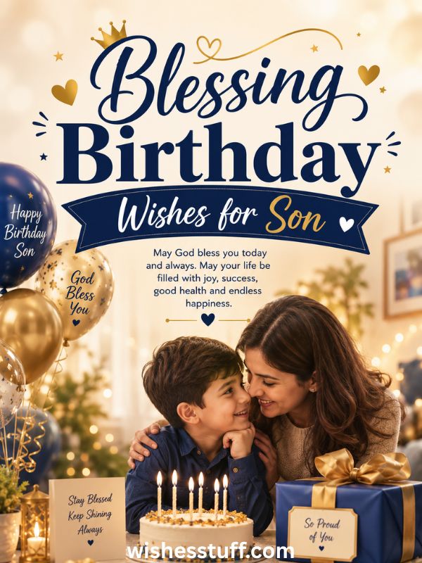 280+ Heartfelt Birthday Wishes for Son to Make Him Feel Special Blessing Birthday Wishes for Son