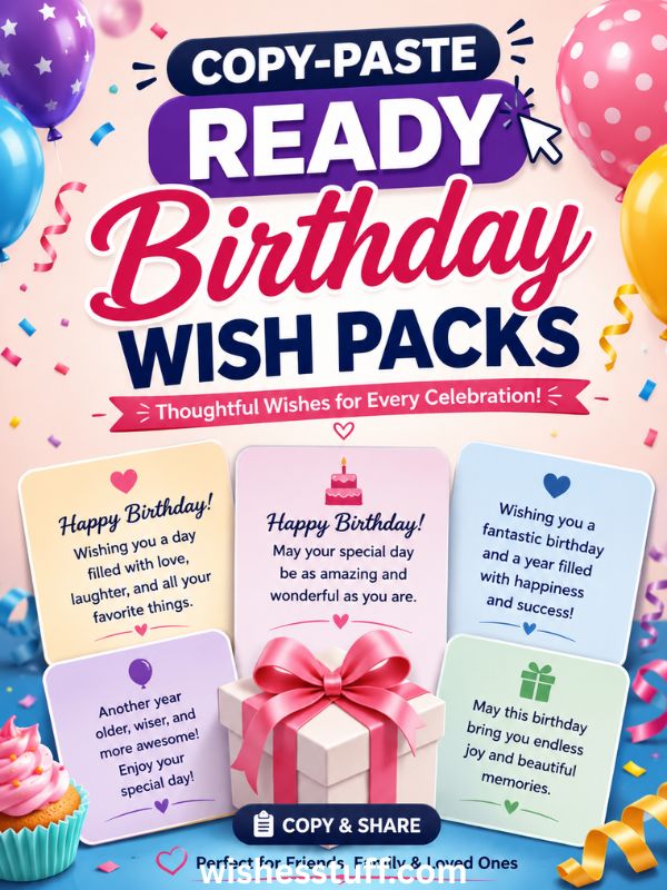 150+ Birthday Wishes for Myself Best Picks Copy-Paste Ready Birthday Wish Packs