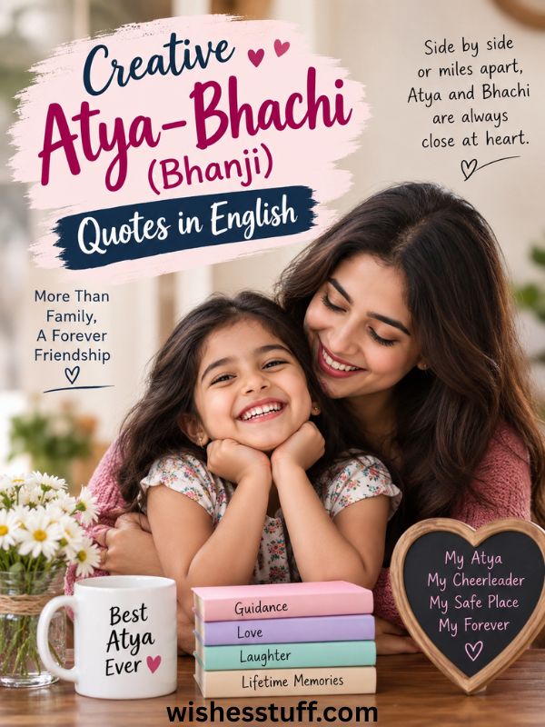 Creative Atya–Bhachi (Bhanji) Quotes in English