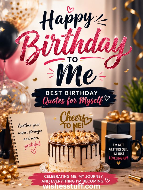150+ Birthday Wishes for Myself Best Picks Happy Birthday to Me — Best Birthday Quotes for Myself