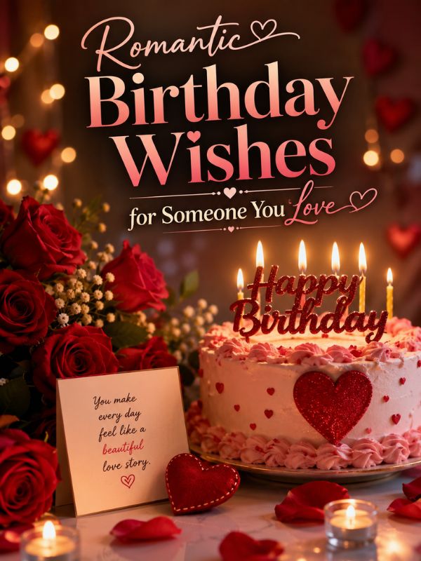 200+ Heartfelt Birthday Wishes for Loved Ones That Feel Real (2026) Romantic Birthday Wishes for Someone You Love