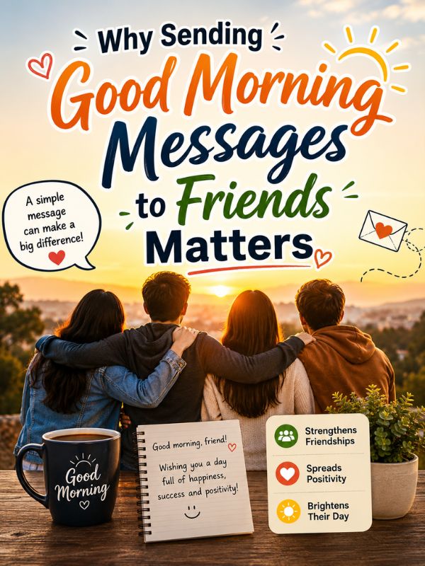 Why Sending Good Morning Messages to Friends Matters