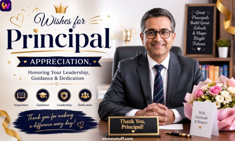 130+ Best Wishes for Principal – Appreciation, Thank You & Farewell Messages