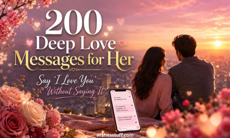 200 deep love messages for her