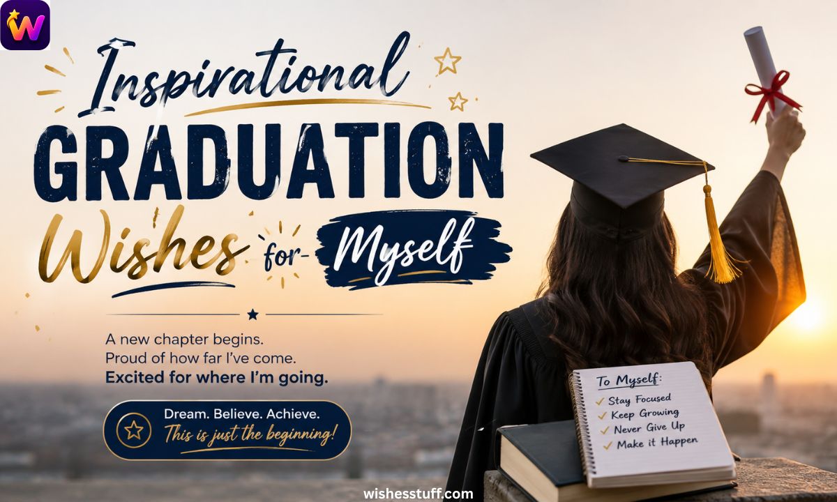 220+ Inspirational Graduation Wishes for Myself to Celebrate Every Achievement