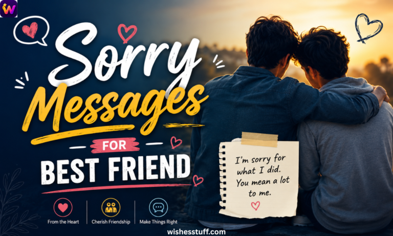 280+ long sorry messages for best friend – heartfelt & sincere apologies
