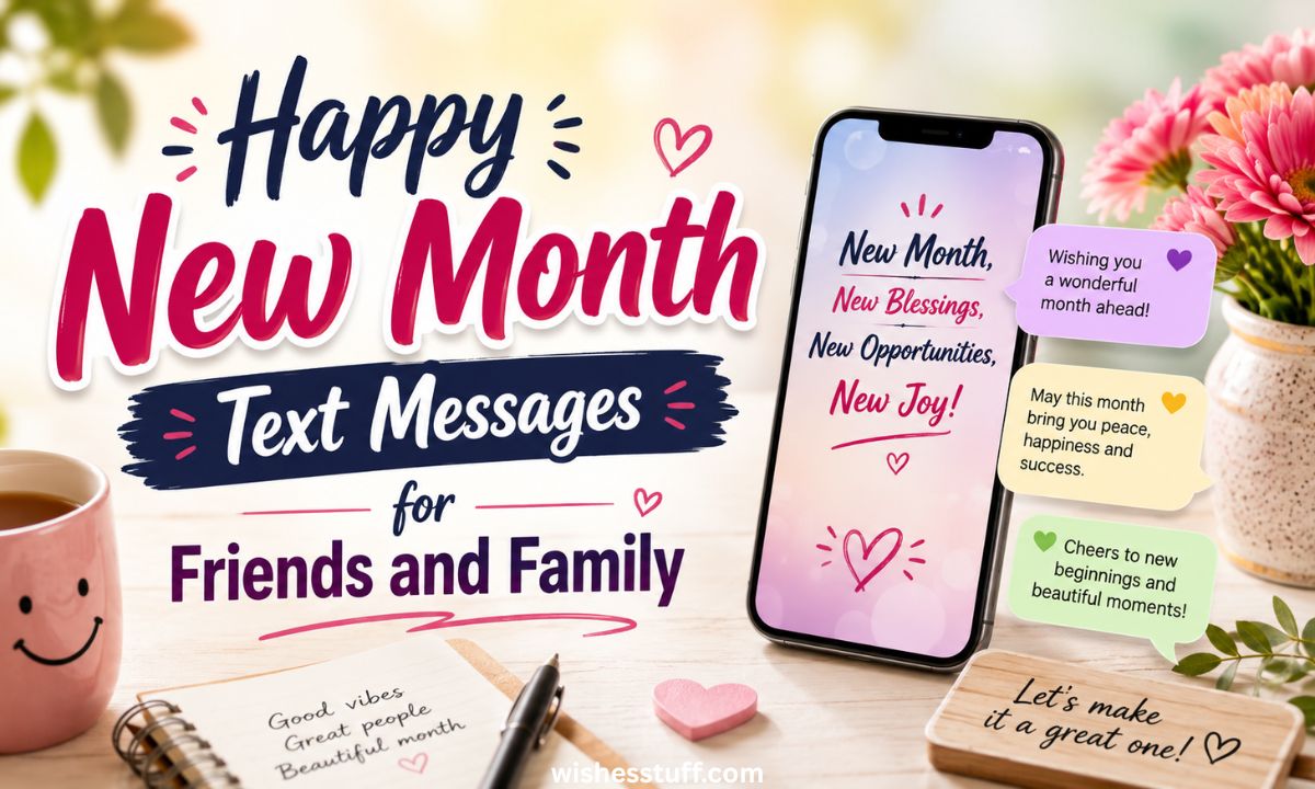 300+ happy new month text messages for friends & family – wishes & prayers