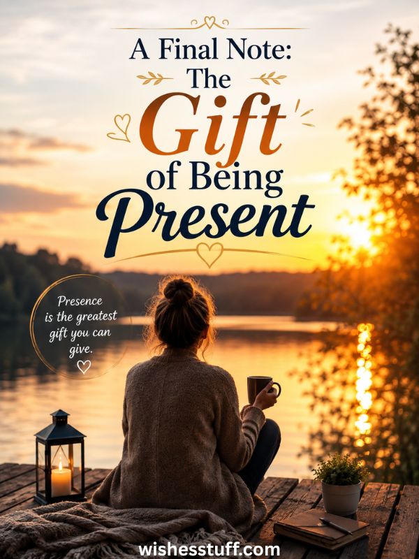 100+ Birthday Wishes for Sister (2026): Short, Funny & Heart Touching Messages A Final Note: The Gift of Being Present