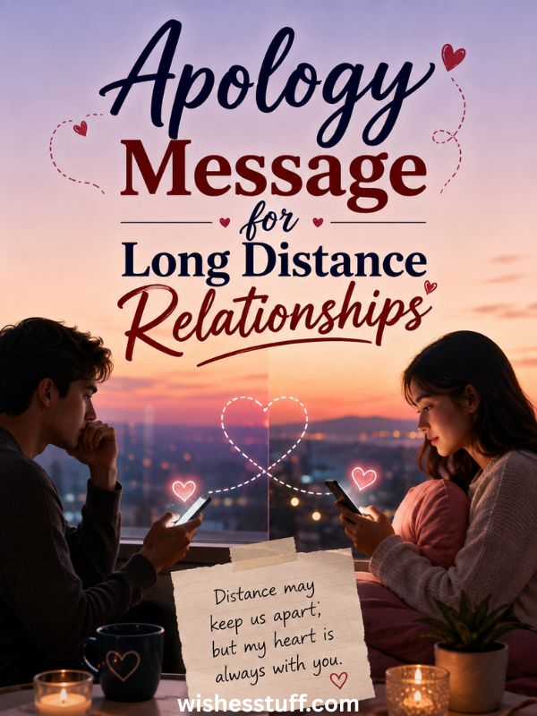 300+ Best Apology Messages for Her, Sorry Quotes & Texts apology message for long distance relationships