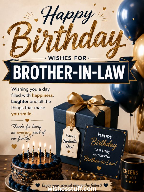 birthday wishes for brother in law