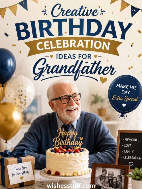 Creative Birthday Celebration Ideas for Grandfather