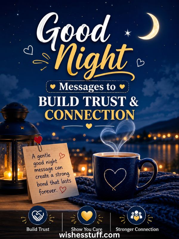 180 Good Night Messages for Long Distance Relationships — Sweet & Heartfelt good night messages to build trust & connection