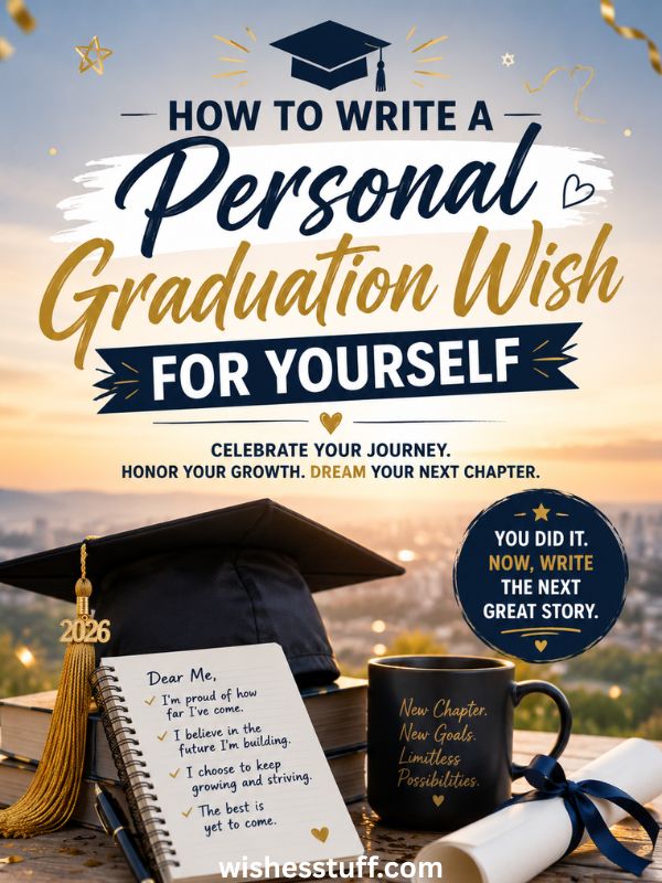 How To Write A Personal Graduation Wish For Yourself
