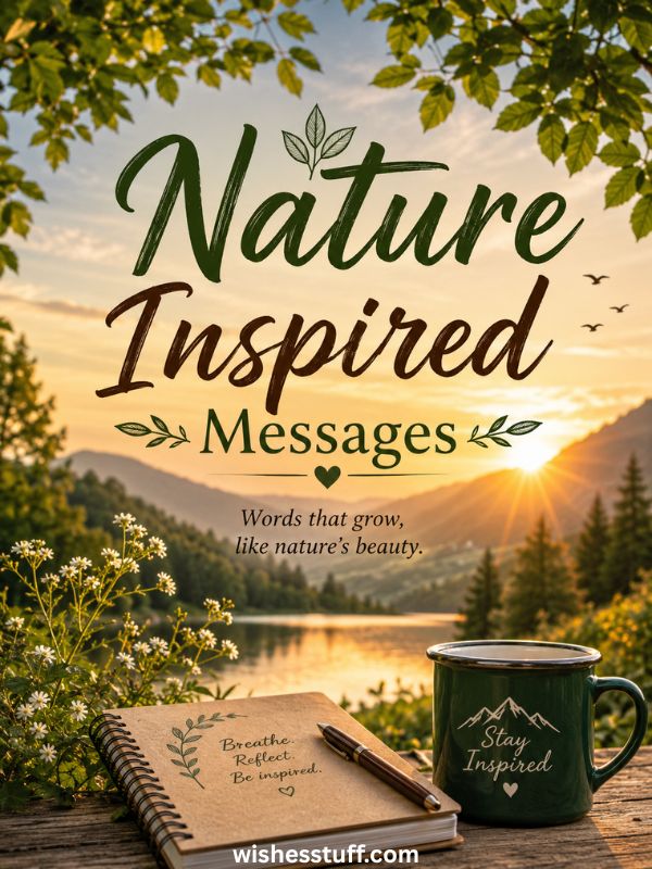 nature inspired messages