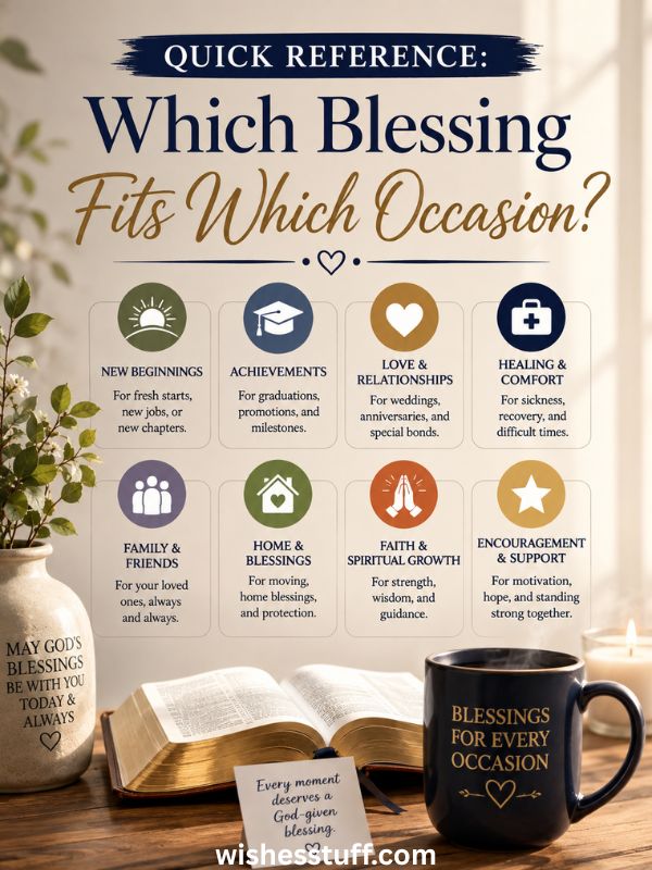 350+ Best Divine "May God Bless You" Wishes & Messages Quick Reference: Which Blessing Fits Which Occasion?