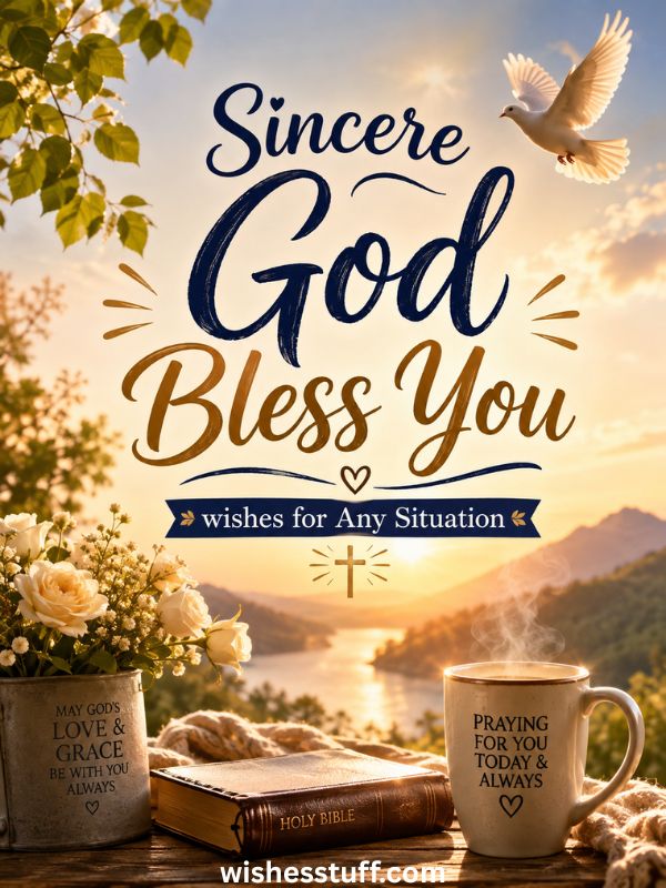 350+ Best Divine "May God Bless You" Wishes & Messages Sincere God Bless You wishes for Any Situation