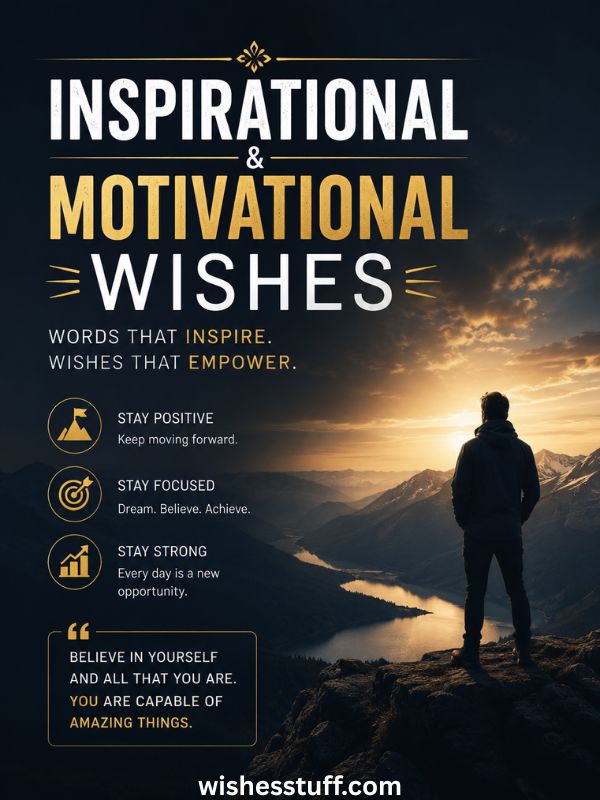 inspirational and motivational wishes