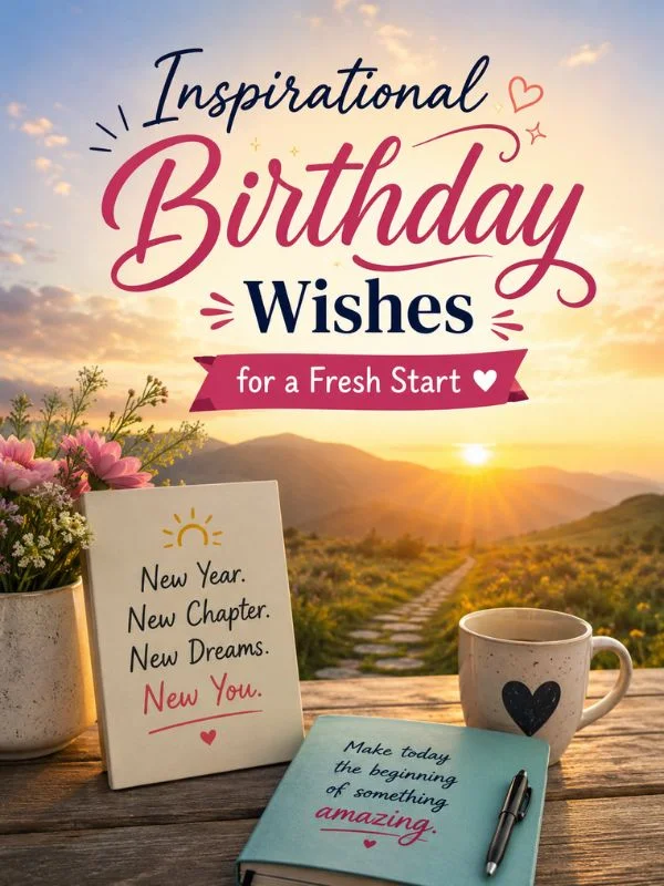 200+ Heartfelt Birthday Wishes for Loved Ones That Feel Real (2026) Inspirational Birthday Wishes for a Fresh Start