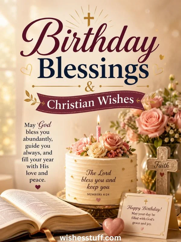 130+ Heartfelt Birthday Wishes with Bible Verses to Bless the Celebrant Birthday Blessings and Christian Wishes