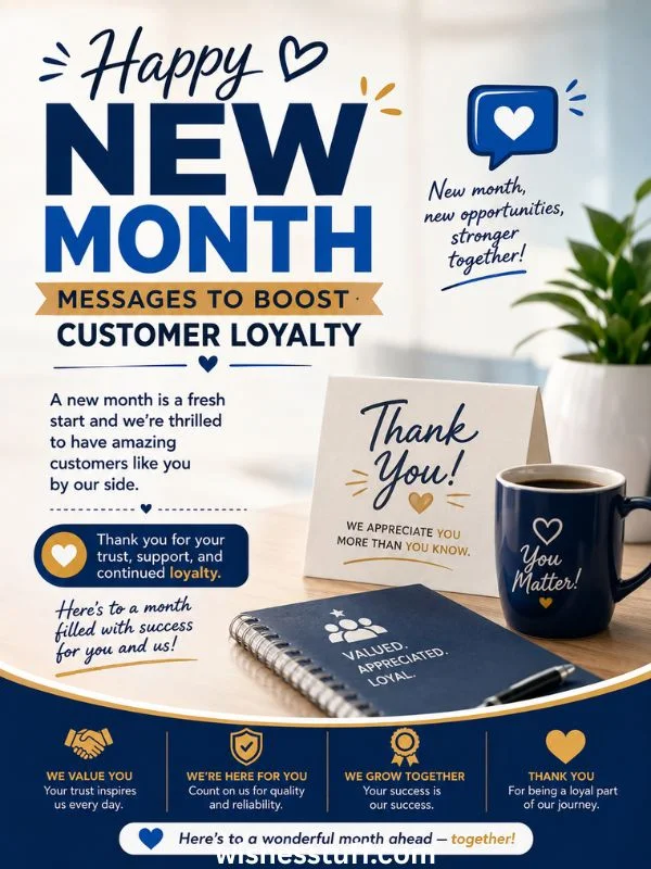 300+ New Month Messages to Clients That Build Trust and Loyalty happy new month messages to boost customer loyalty