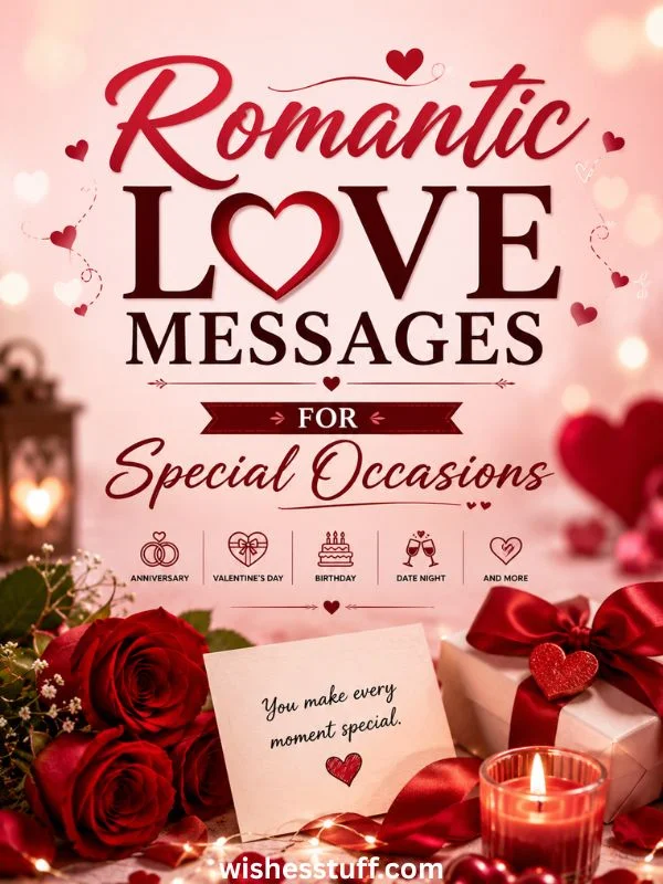 220+ Romantic Love Messages: Heartfelt Texts That Melt Hearts Romantic Love Messages for Special Occasions